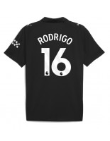 Manchester City Rodri Hernandez #16 Venkovní Dres 2025-26 Krátký Rukáv